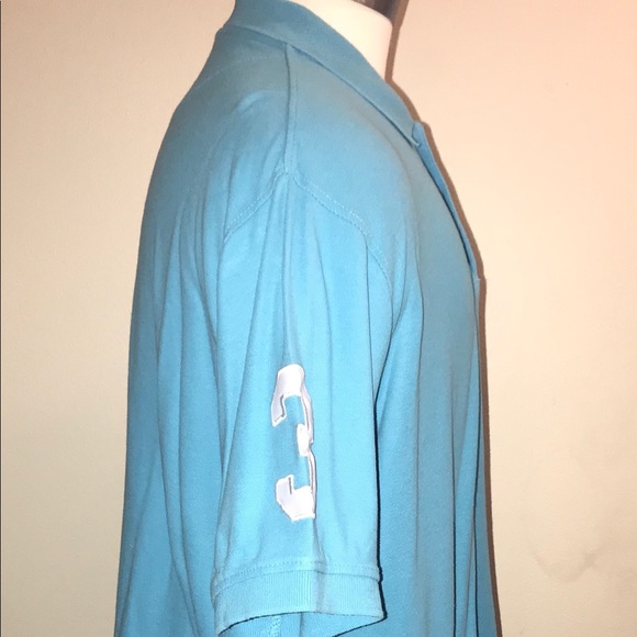 Beverly Hills sky blue polo shirt XXl - Picture 4 of 6